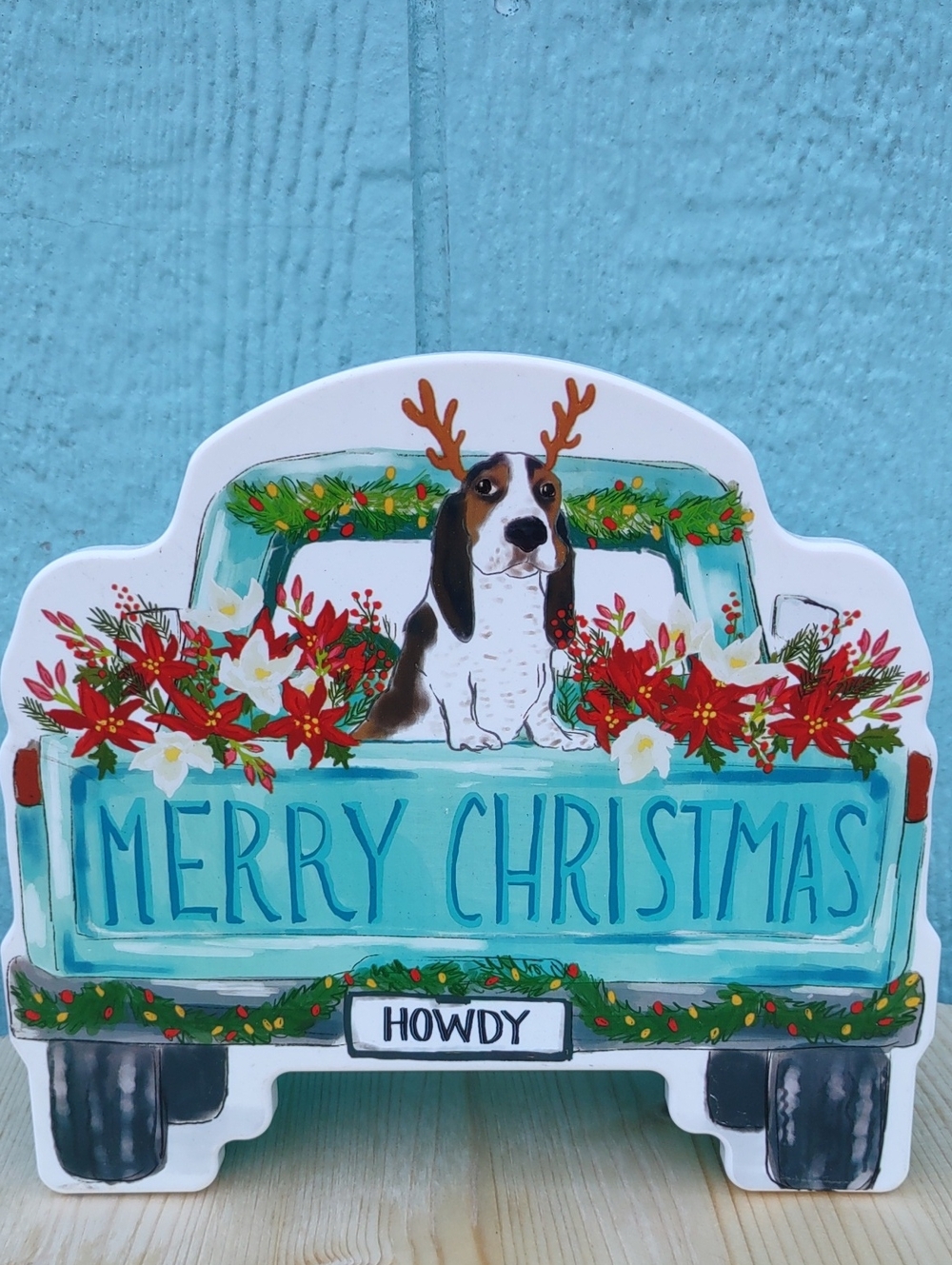 Pioneer Woman Holiday Truck Charlie "Merry Christmas" Container